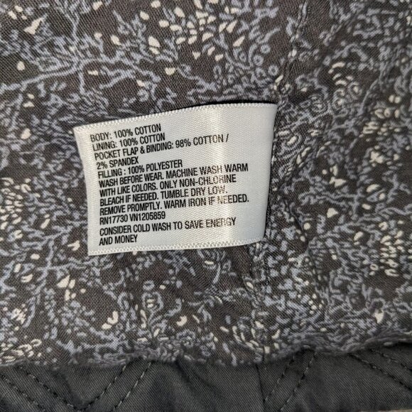 OshKosh Grey Quilted Vest Size 3T - Picture 5 of 5